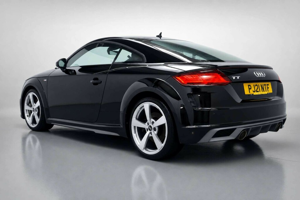 Audi TT 2.0 Tfsi 45 S Line Coupe S Tronic Euro PJ21NTF Black #5
