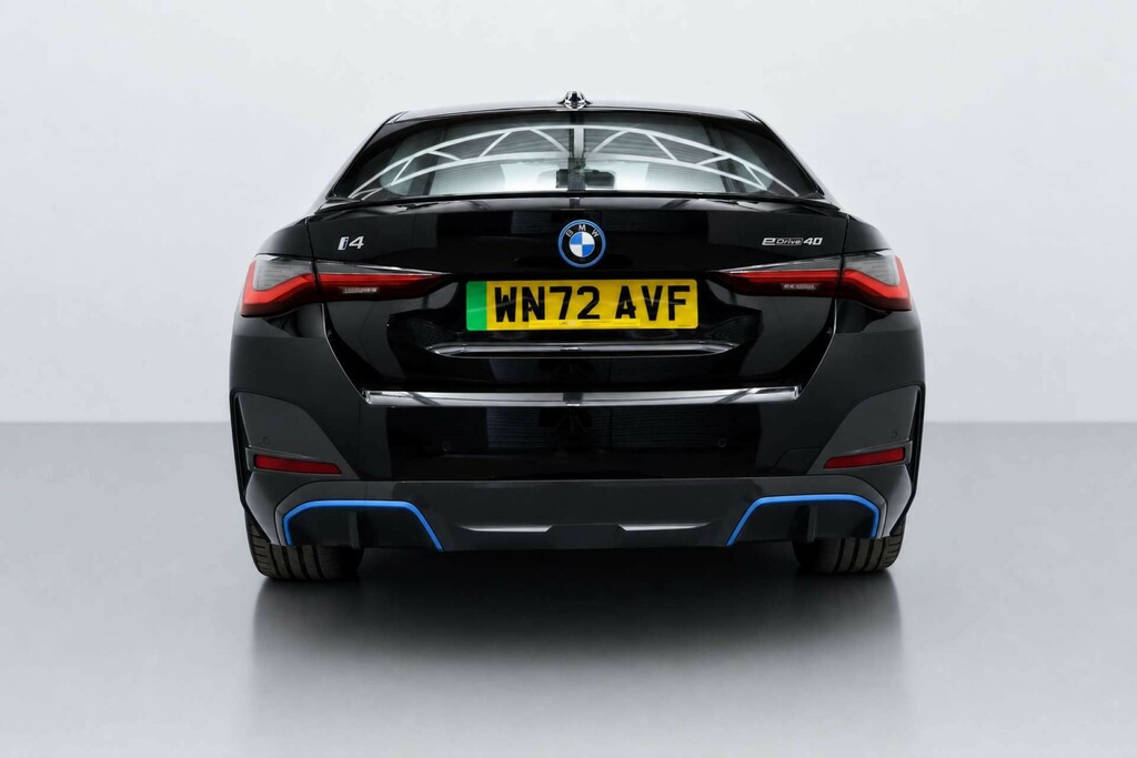 BMW i4 40 83.9Kwh M Sport Gran Coupe Ed WN72AVF Black #6