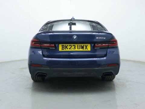 BMW 5 Series Saloon BK23UWX Blue #6