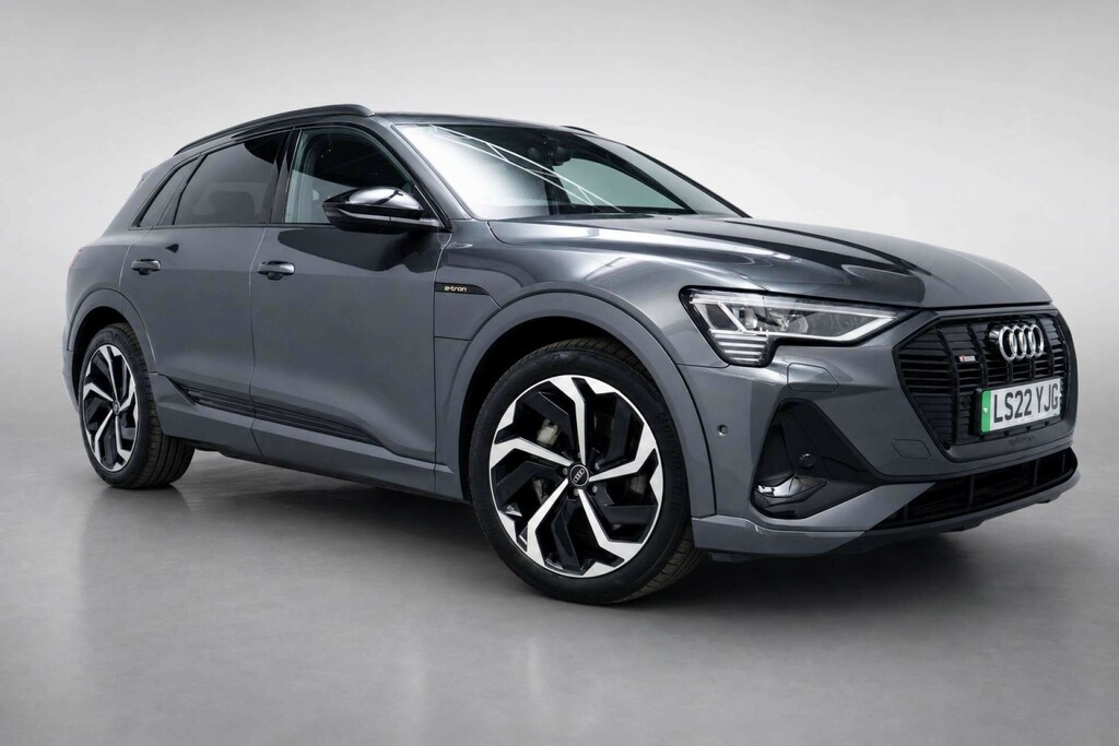 Audi E-tron 55 Black Edition Suv Quattro 95K Grey