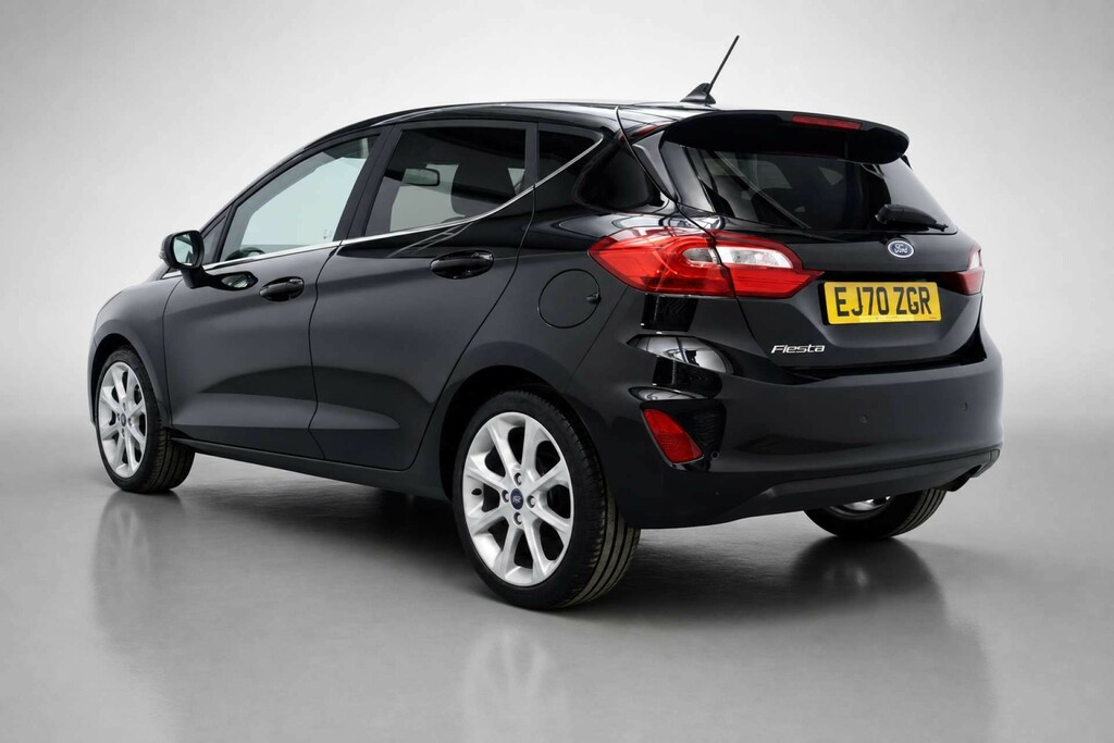 Ford Fiesta 1.0T Ecoboost Titanium X Hatchback Dct EJ70ZGR Black #5