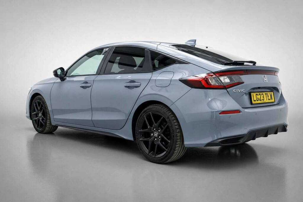 Honda Civic 2.0 H I-mmd Sport Hatchback Hybrid Ecvt LG23TLW Grey #5