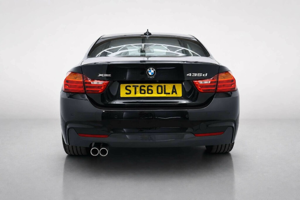 BMW 4 Series Gran Coupe 3.0 435D M Sport Coupe Xdrive Euro ST66OLA Black #6