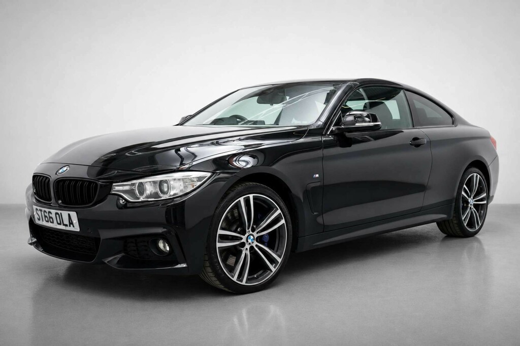 BMW 4 Series Gran Coupe 3.0 435D M Sport Coupe Xdrive Euro ST66OLA Black #3