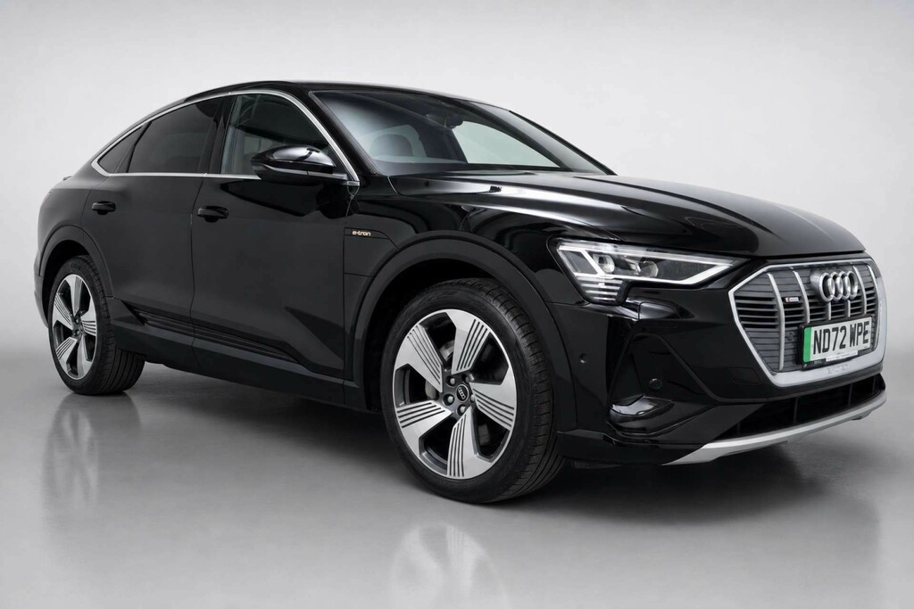 Audi E-tron 55 S Line Sportback Quattro 95Kw Black