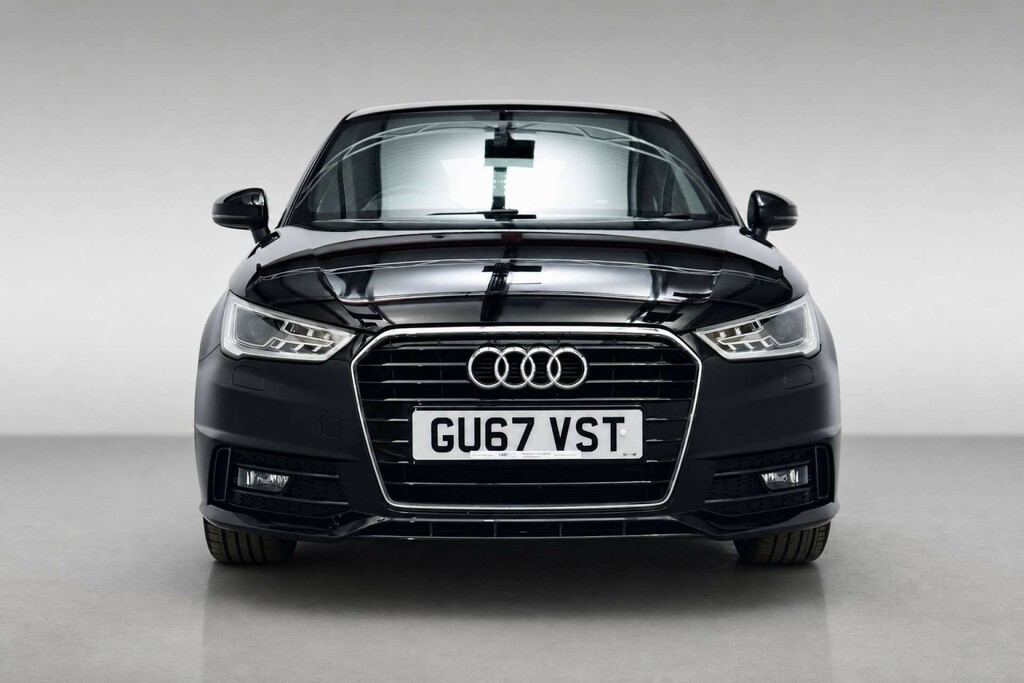 Audi A1 1.4 Tfsi S Line Hatchback S Tronic Euro GU67VST Black #2