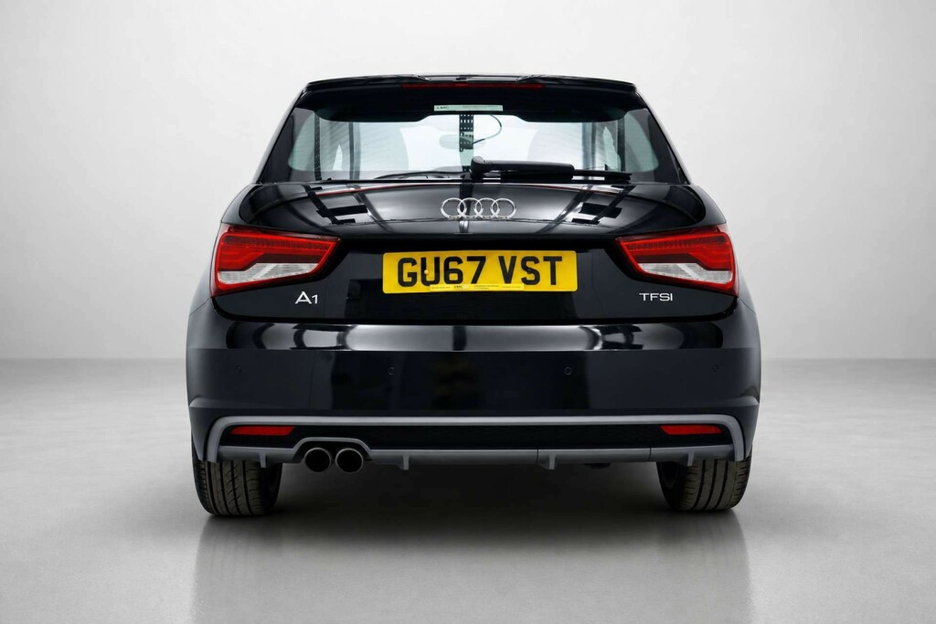 Audi A1 1.4 Tfsi S Line Hatchback S Tronic Euro GU67VST Black #6