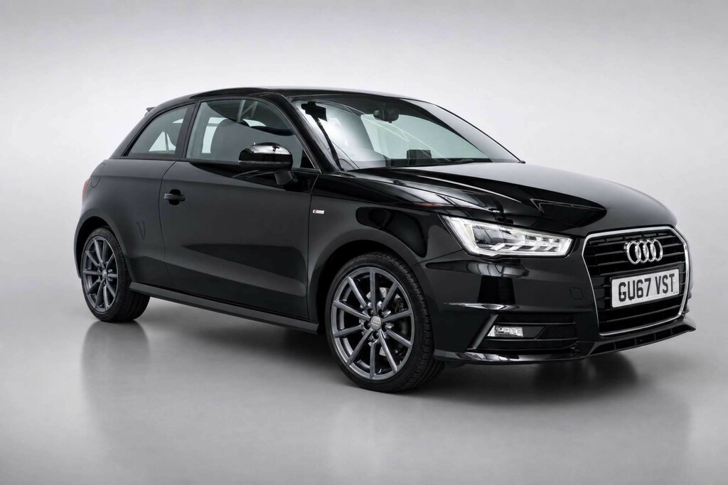 Audi A1 1.4 Tfsi S Line Hatchback S Tronic Euro GU67VST Black