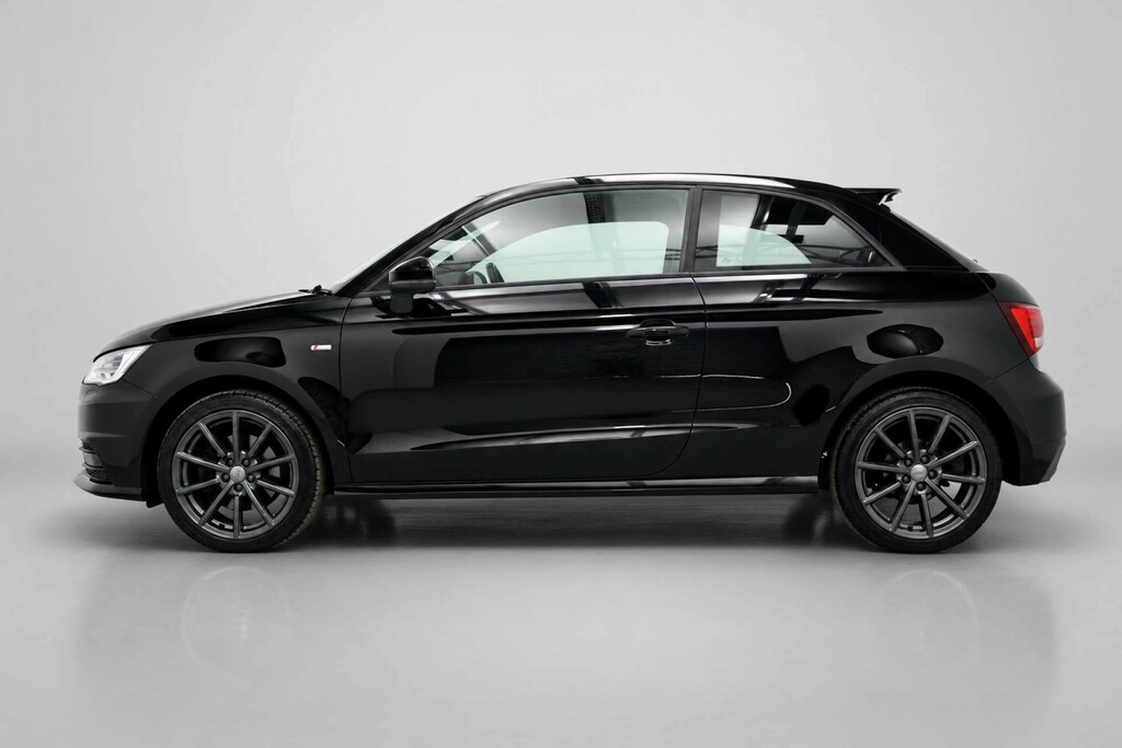 Audi A1 1.4 Tfsi S Line Hatchback S Tronic Euro GU67VST Black #4
