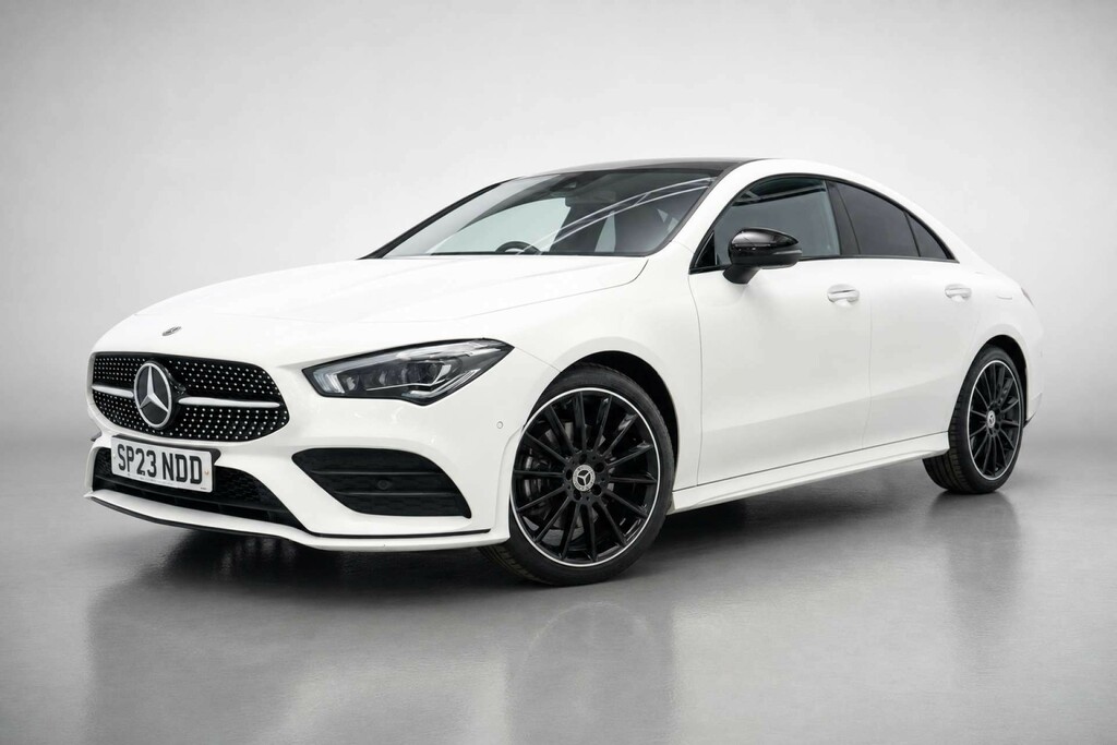 Mercedes-Benz CLA Class 1.3 Cla250e 15.6Kwh Amg Line Night Edition Premiu SP23NDD White #3