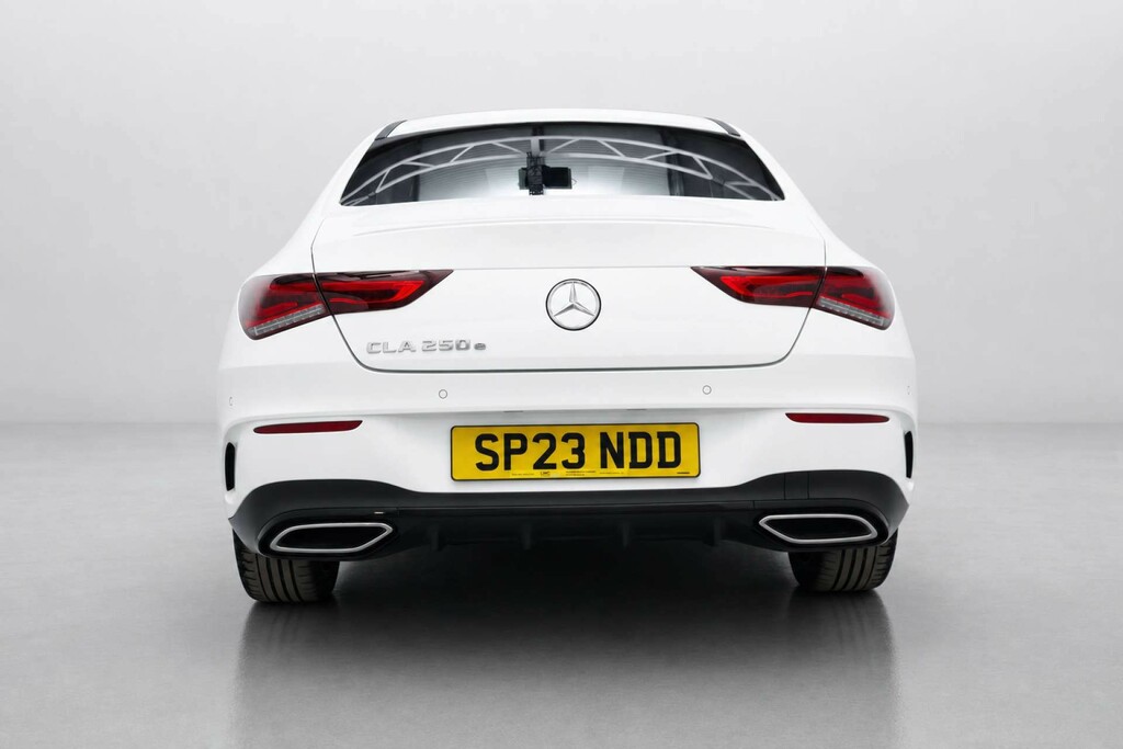 Mercedes-Benz CLA Class 1.3 Cla250e 15.6Kwh Amg Line Night Edition Premiu SP23NDD White #6