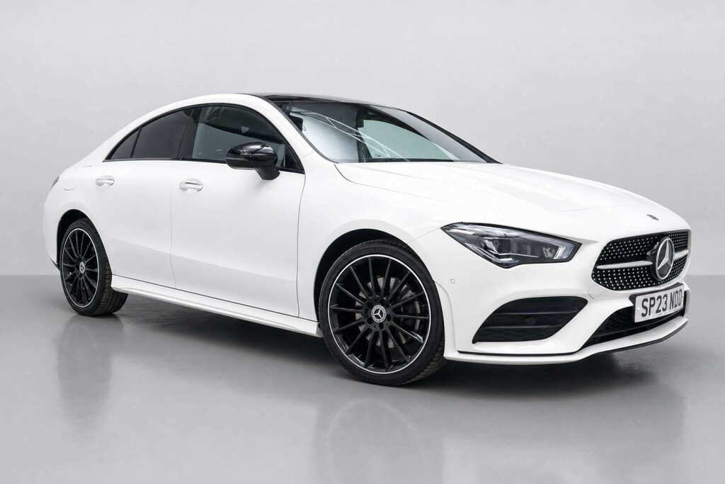 Mercedes-Benz CLA Class 1.3 Cla250e 15.6Kwh Amg Line Night Edition Premiu White