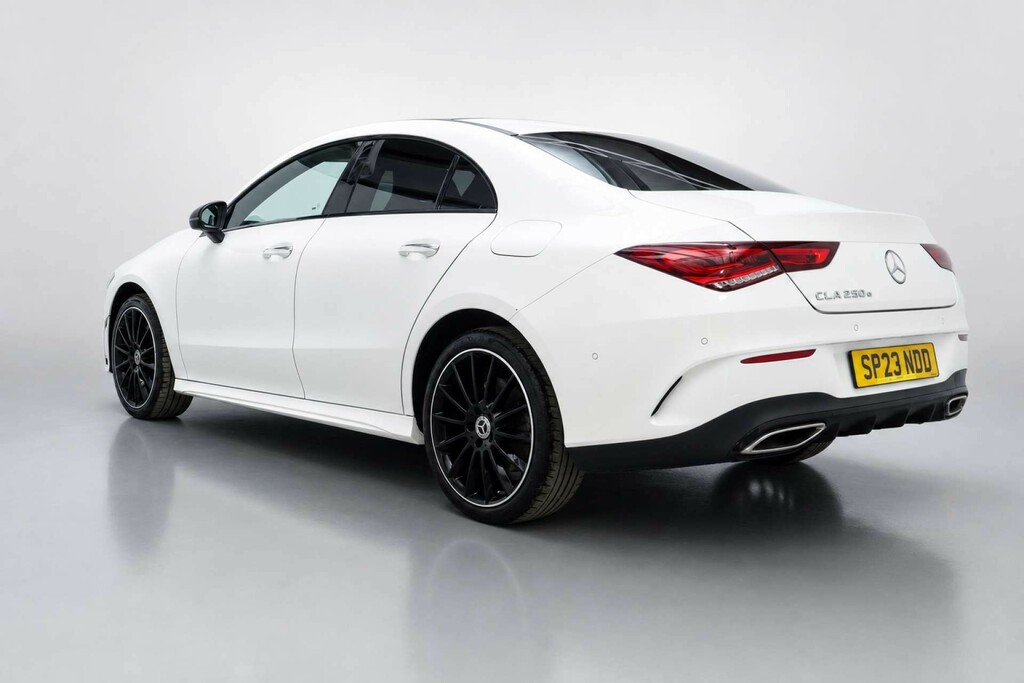 Mercedes-Benz CLA Class 1.3 Cla250e 15.6Kwh Amg Line Night Edition Premiu SP23NDD White #5