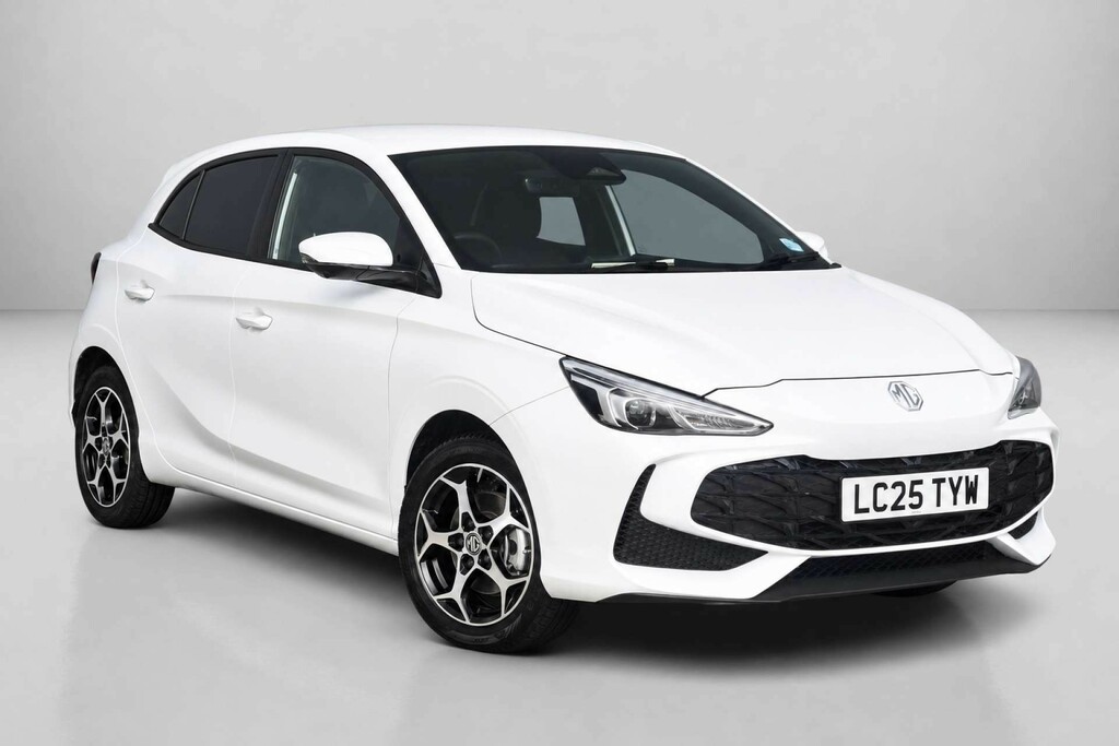 MG MG3 1.5 Hybrid Trophy Hatchback Hybrid Aut White