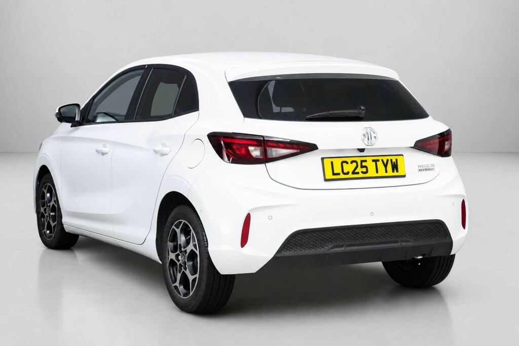 MG MG3 1.5 Hybrid Trophy Hatchback Hybrid Aut LC25TYW White #4
