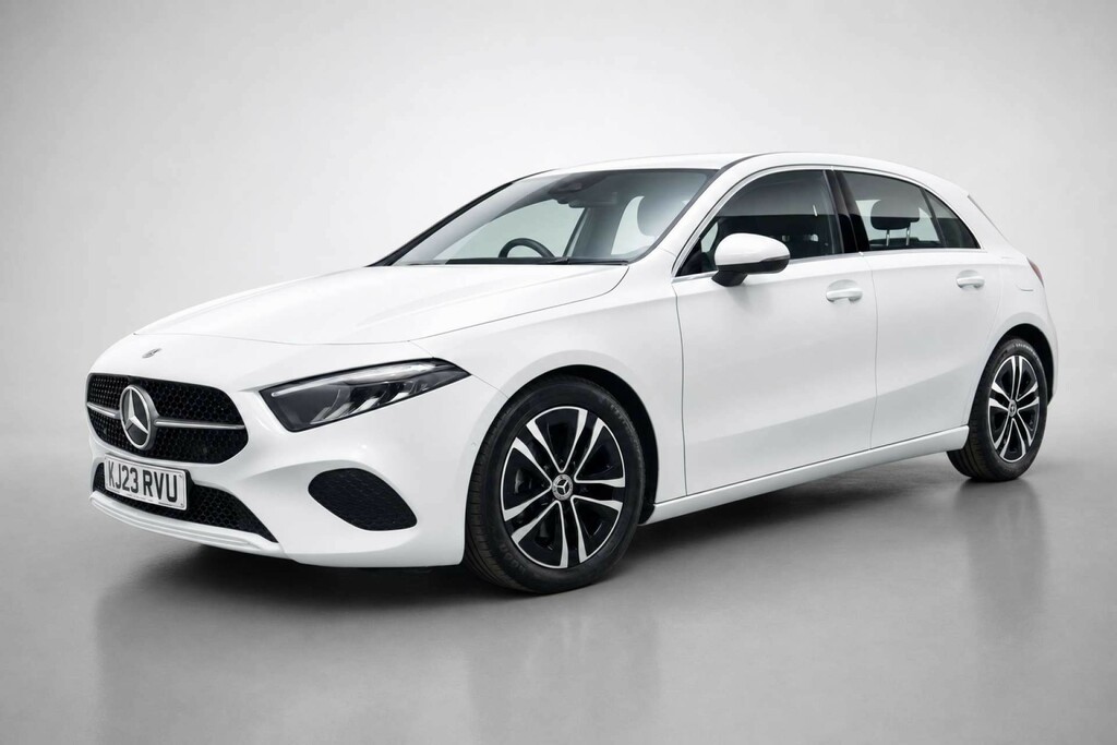 Mercedes-Benz A Class 1.3 A180 Sport Executive Hatchback 7G KJ23RVU White #3