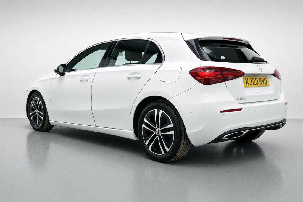 Mercedes-Benz A Class 1.3 A180 Sport Executive Hatchback 7G KJ23RVU White #5