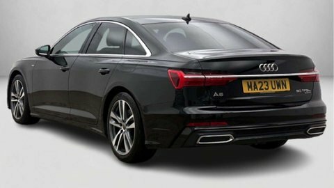 Audi A6 Saloon Black #2