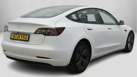 Tesla Model 3 Saloon BT21YVZ White #4