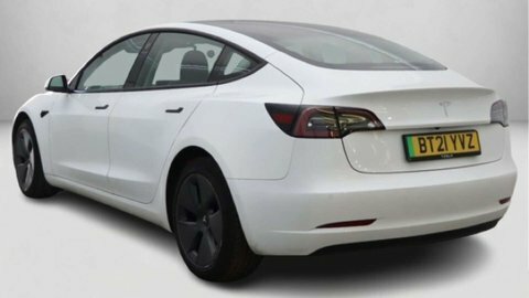 Tesla Model 3 Saloon BT21YVZ White #3