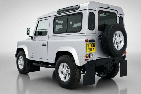 Land Rover Defender Suv Silver #5
