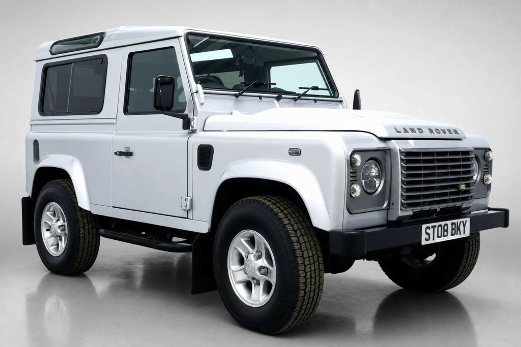 Land Rover Defender 90 2.4 Tdci Xs Station Wagon 4Wd Sw Silver