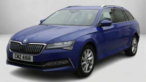 Skoda Superb Estate Blue #2