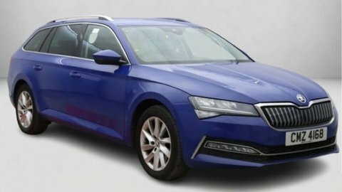 Skoda Superb Estate Blue