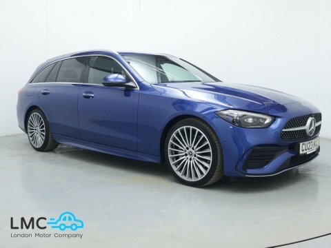 Mercedes-Benz C Class 2.0 C220dh Mhev Amg Line Premium Estate Dies Blue