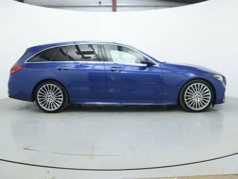Mercedes-Benz C Class 2.0 C220dh Mhev Amg Line Premium Estate Dies Blue #2
