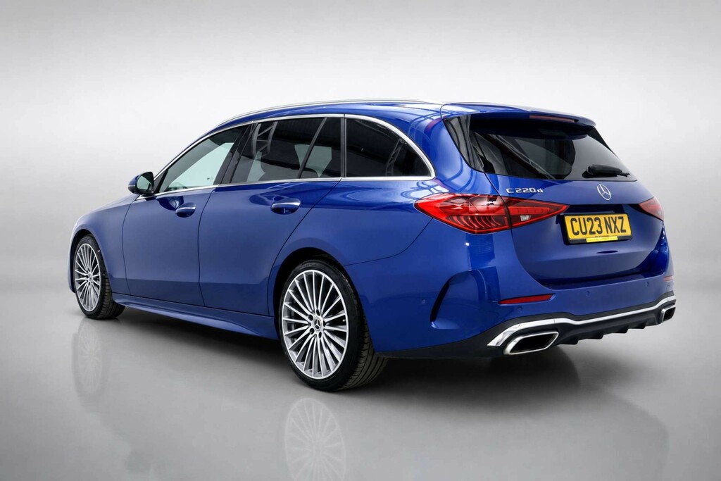 Mercedes-Benz C Class 2.0 C220dh Mhev Amg Line Premium Estate Dies Blue #5