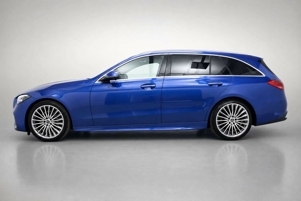 Mercedes-Benz C Class 2.0 C220dh Mhev Amg Line Premium Estate Dies Blue #4