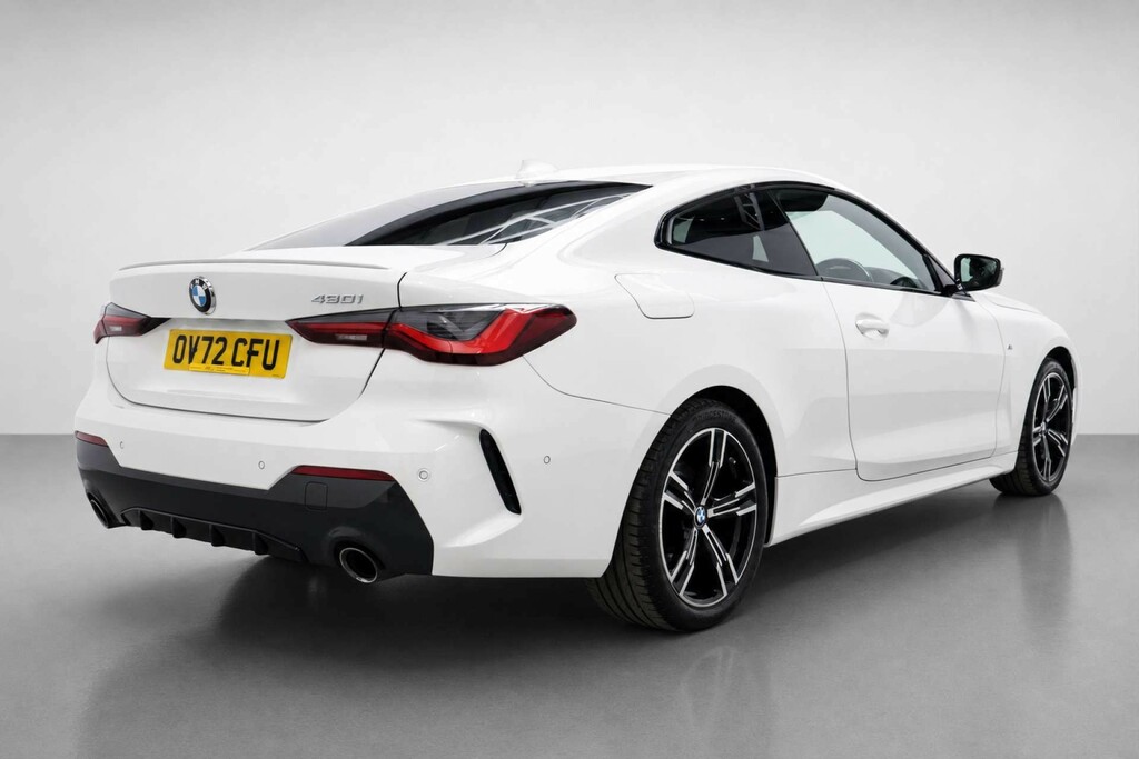BMW 4 Series 2.0 420I M Sport OV72CFU White #5