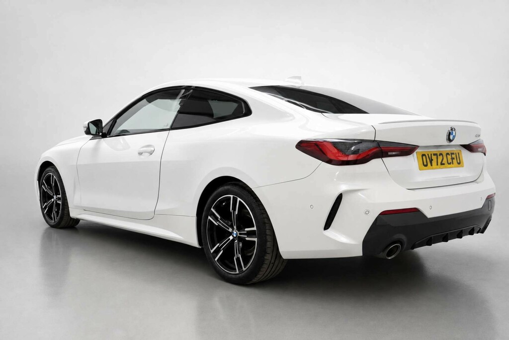 BMW 4 Series 2.0 420I M Sport OV72CFU White #4