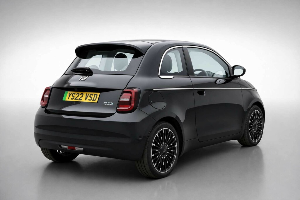 Fiat 500E 42Kwh La Prima Hatchback 118 Ps Black #4