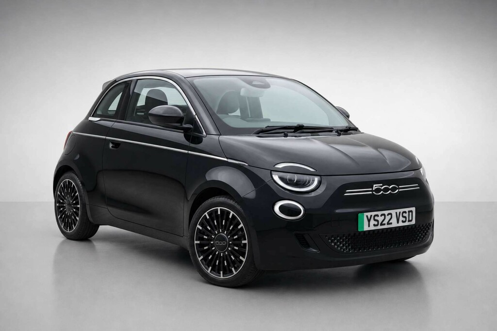 Fiat 500E 42Kwh La Prima Hatchback 118 Ps Black