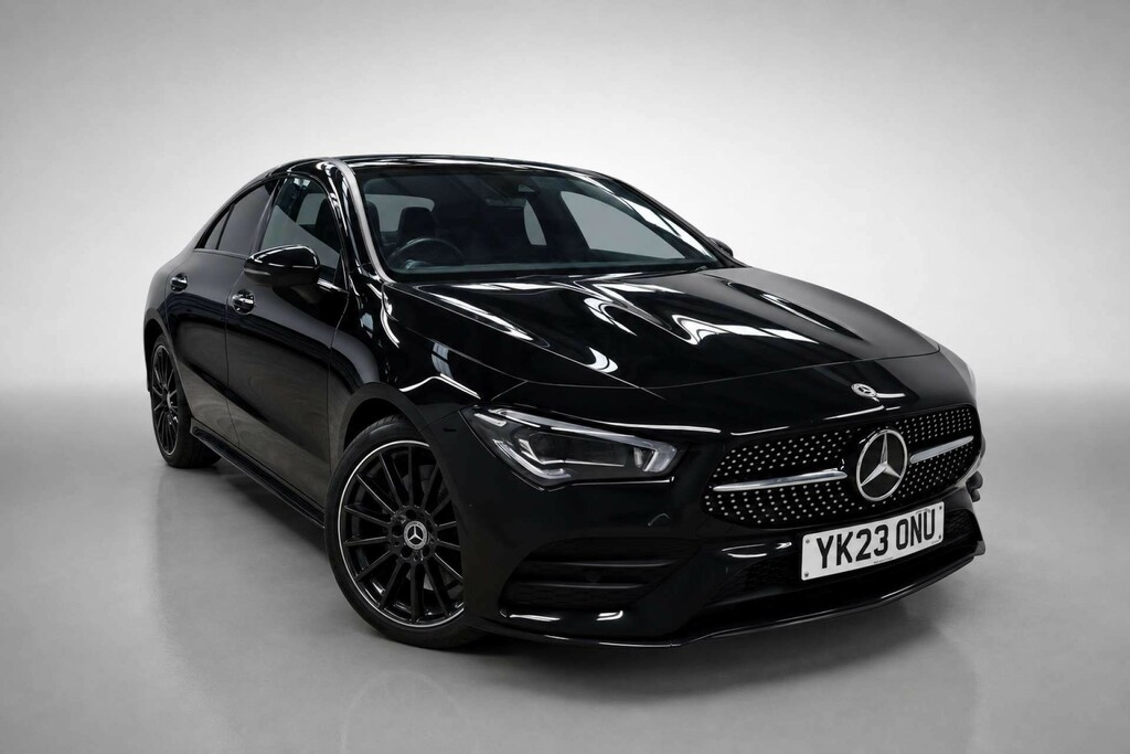 Mercedes-Benz CLA Class 1.3 Cla250e 15.6Kwh Amg Line Night Edition Premiu YK23ONU Black #2