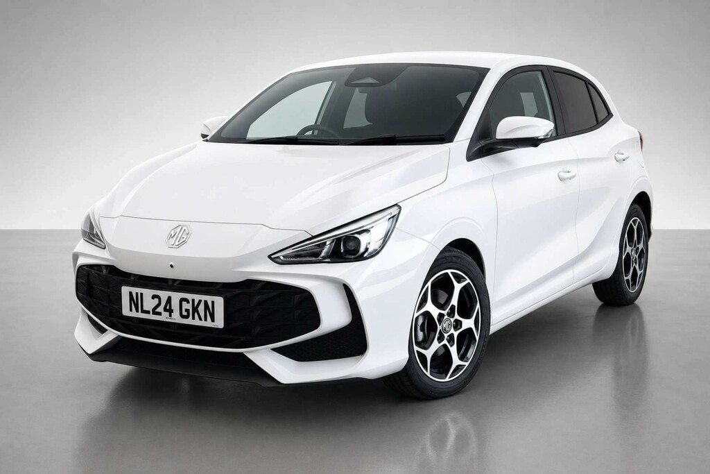 MG MG3 1.5 Hybrid Trophy Hatchback Hybrid Aut White