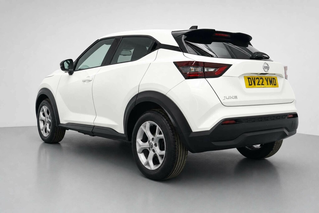 Nissan Juke 1.0 Dig-t N-connecta Suv Dct Euro DV22YMD White #5