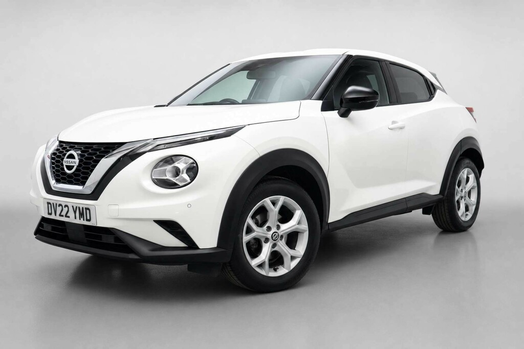 Nissan Juke 1.0 Dig-t N-connecta Suv Dct Euro DV22YMD White #3