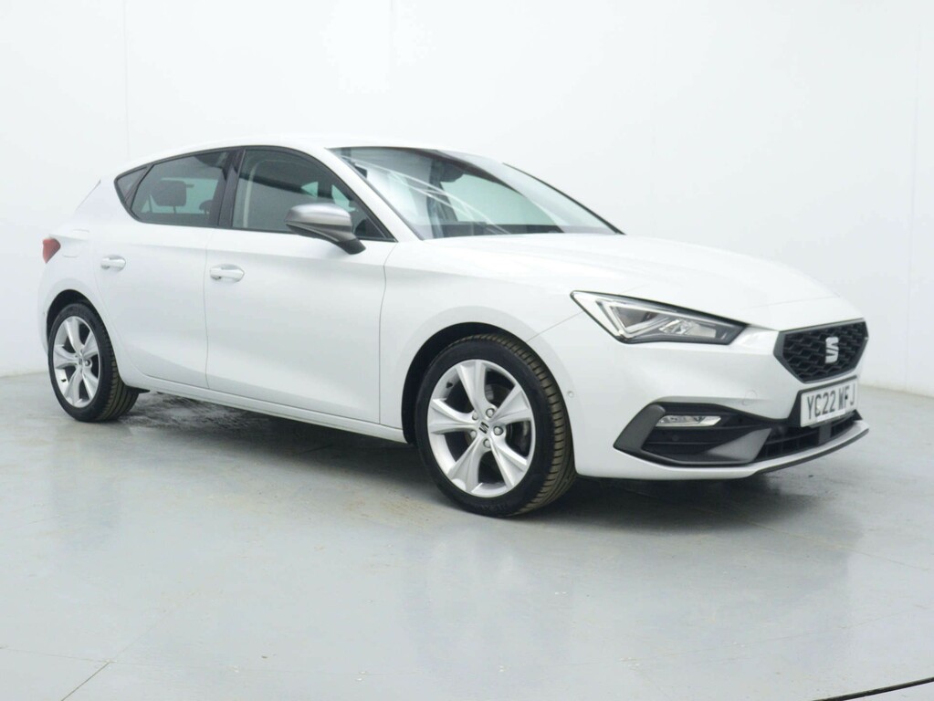 Seat Leon 1.0 Etsi Mhev Fr Hatchback Hybrid Dsg E White