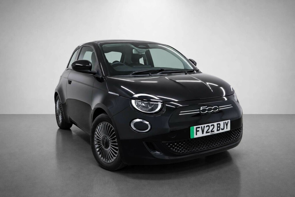 Fiat 500E 42Kwh Icon Hatchback 118 Ps Black