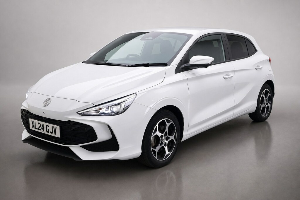 MG MG3 1.5 Hybrid Trophy Hatchback Hybrid Aut White