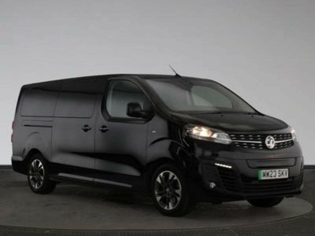 Vauxhall Vivaro 50Kwh Ultimate Mpv Lwb 8 Seat, Black
