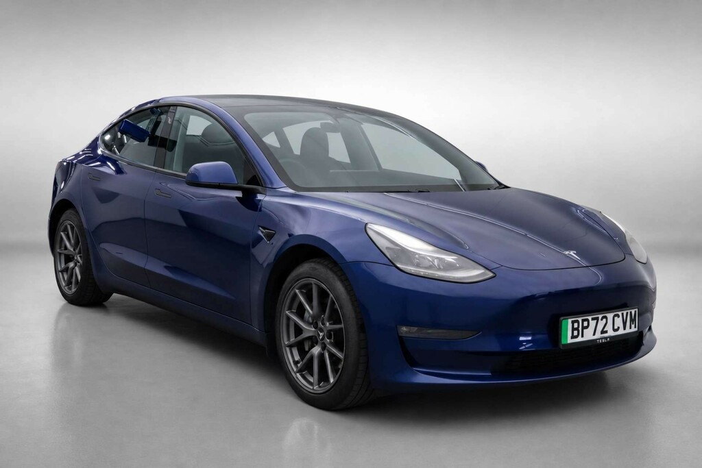 Tesla Model 3 Dual Motor Long Range Saloon 4 Blue
