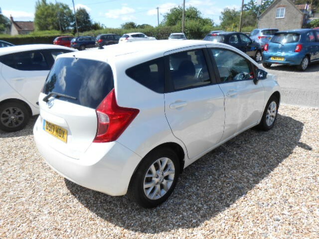 Nissan Note 1.2 Acenta Premium White #2