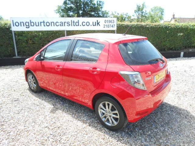 Toyota Yaris 1.3 Dual Vvt-i Icon Plus Red #6