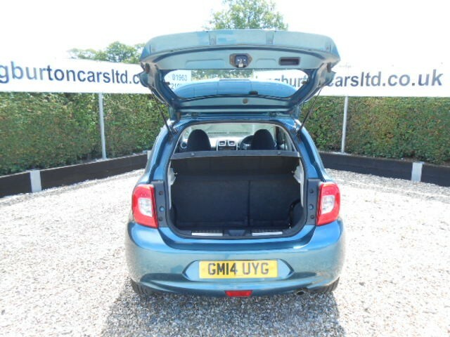 Nissan Micra 1.2 Acenta Hatchback Euro 5 80 Blue #12
