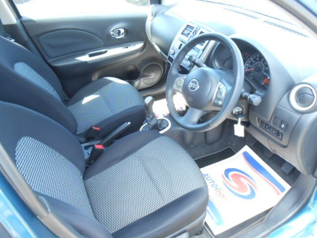 Nissan Micra 1.2 Acenta Hatchback Euro 5 80 Blue #9