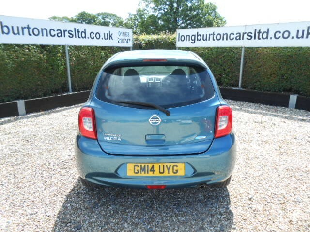 Nissan Micra 1.2 Acenta Hatchback Euro 5 80 Blue #8